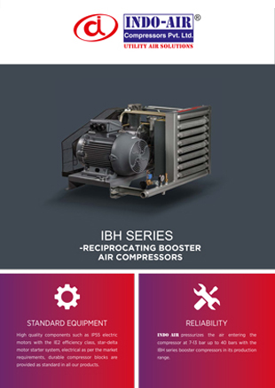 IBH Series Reciprocating Booster Air Compressor