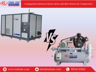 Comparison Between Direct-drive and Belt-driven Air Compressor