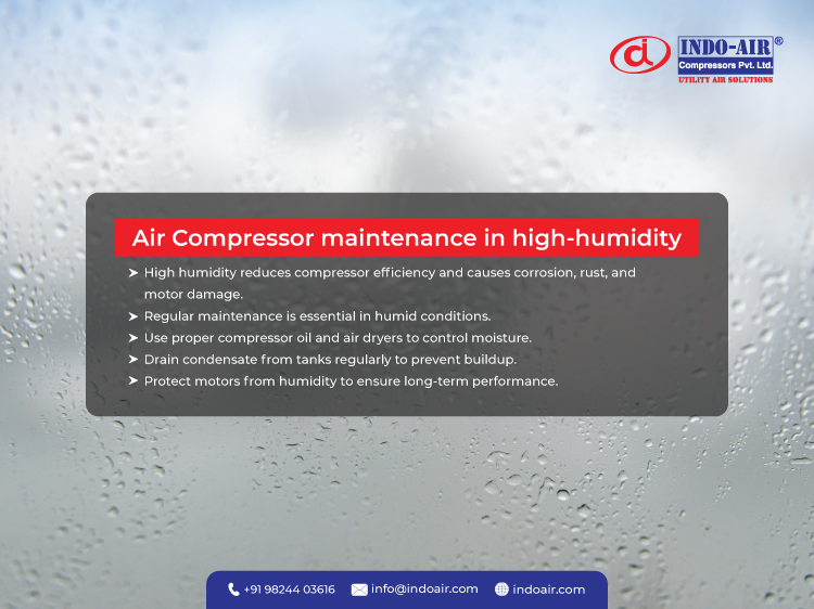 Air Compressor maintenance in high-humidity
