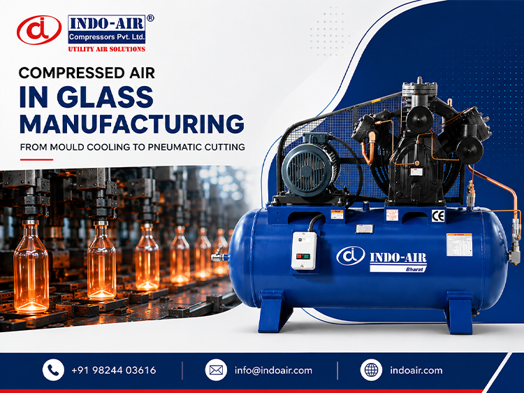 Compressed Air in Glass Manufacturing